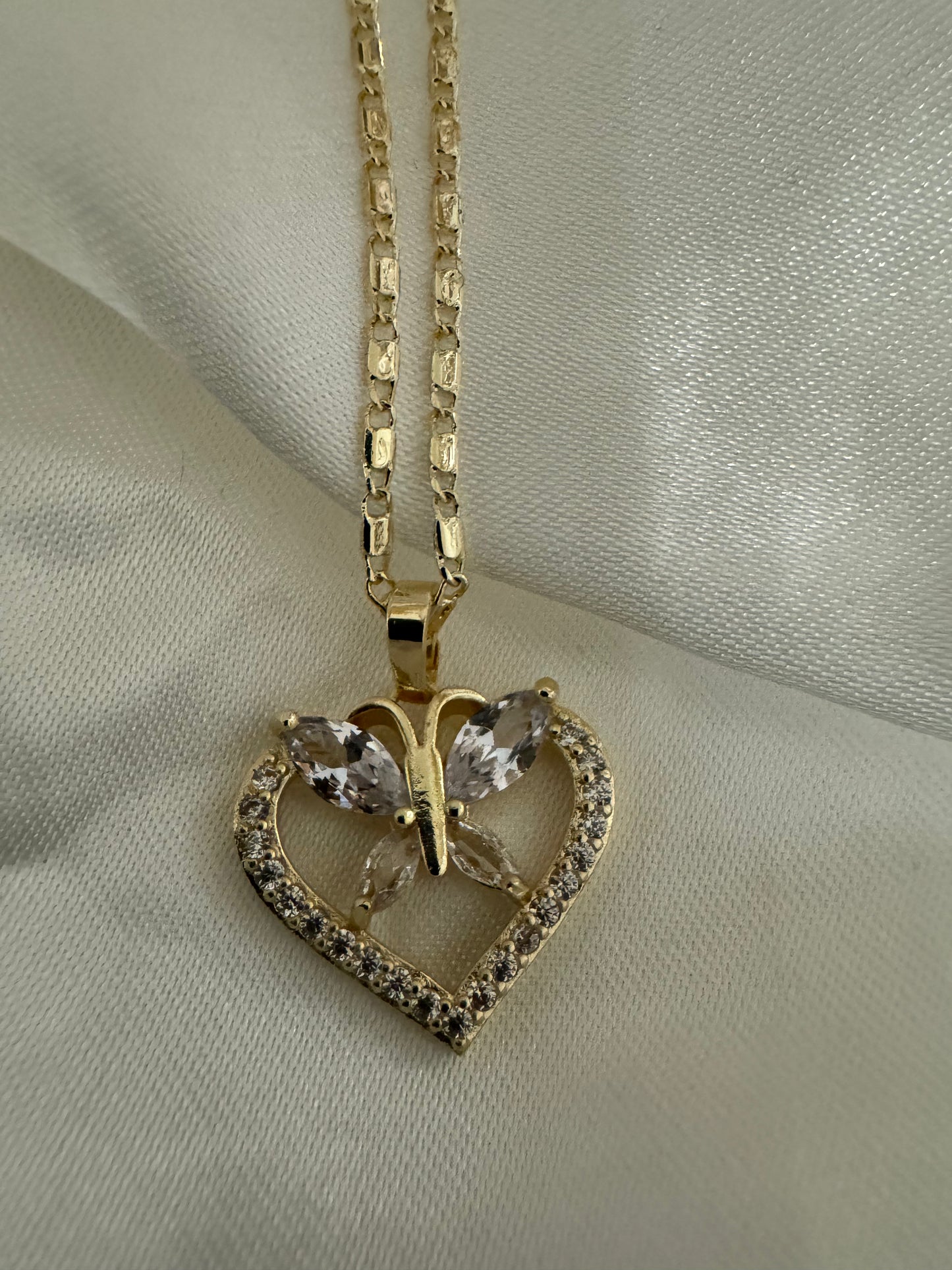 Heart butterfly