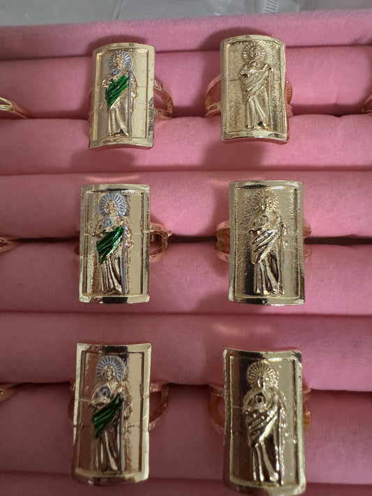 San Judas placa ring