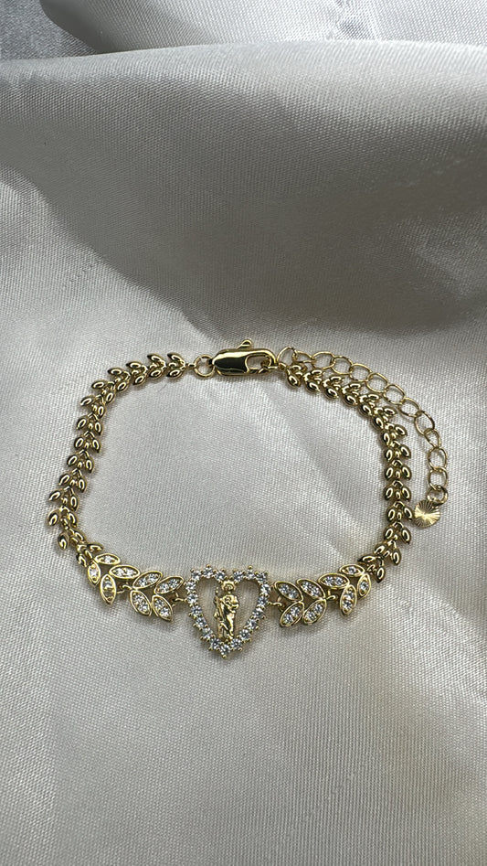 heart sparkly SJ esclava
